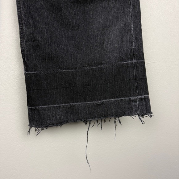 Citizens Of Humanity Sacha High Rise Wide Leg Denim Jeans Baggy Relaxed Raw Hem - Picture 4 of 12